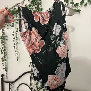Floral Boatneck Luckyleo